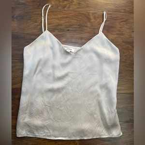 Women’s L’Agence Silk Tank Top Size S- Nude pinkish color